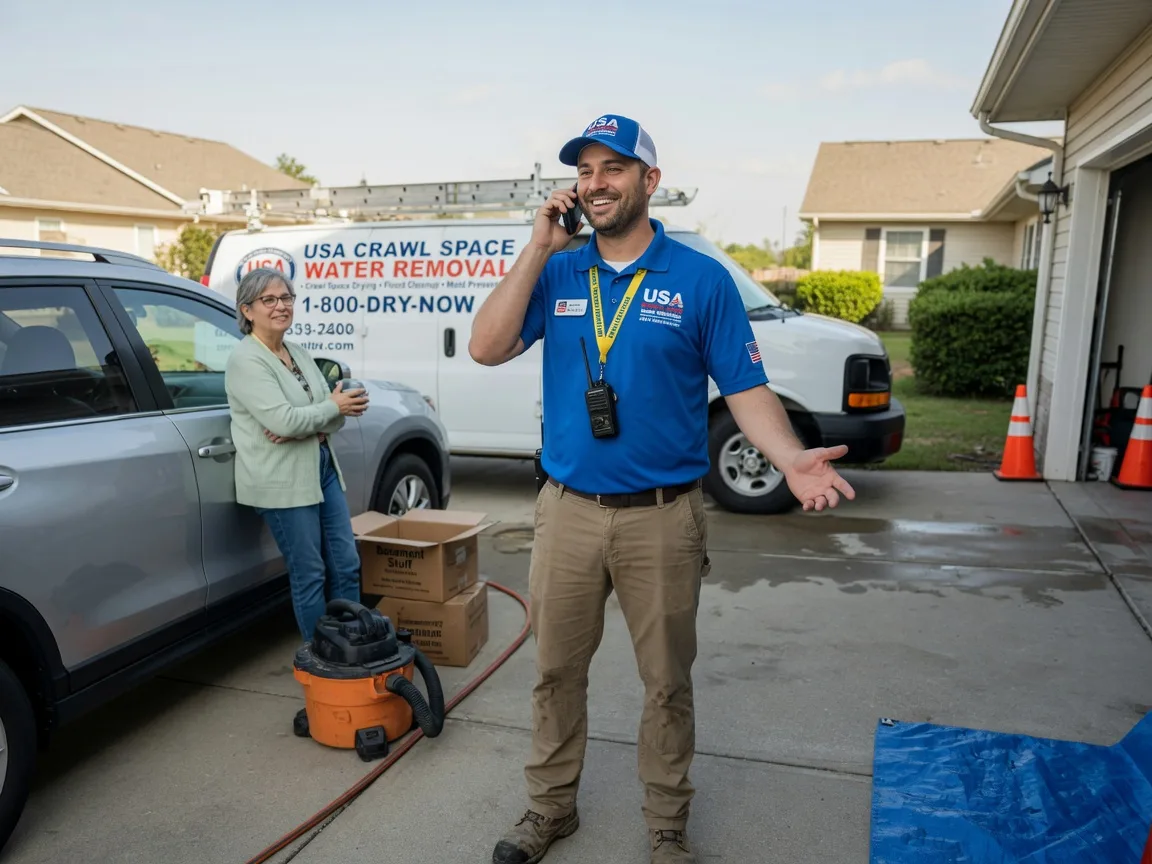 Crawl Space Water Removal Bremond, TX FAQs